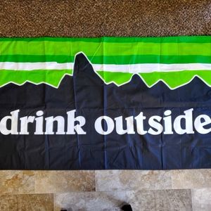 Chive Drink Outside flag.